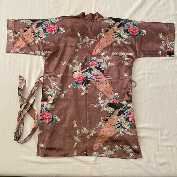 Vintage Old Shanghai Robe (Pink/Purple) - Picture 2 of 9
